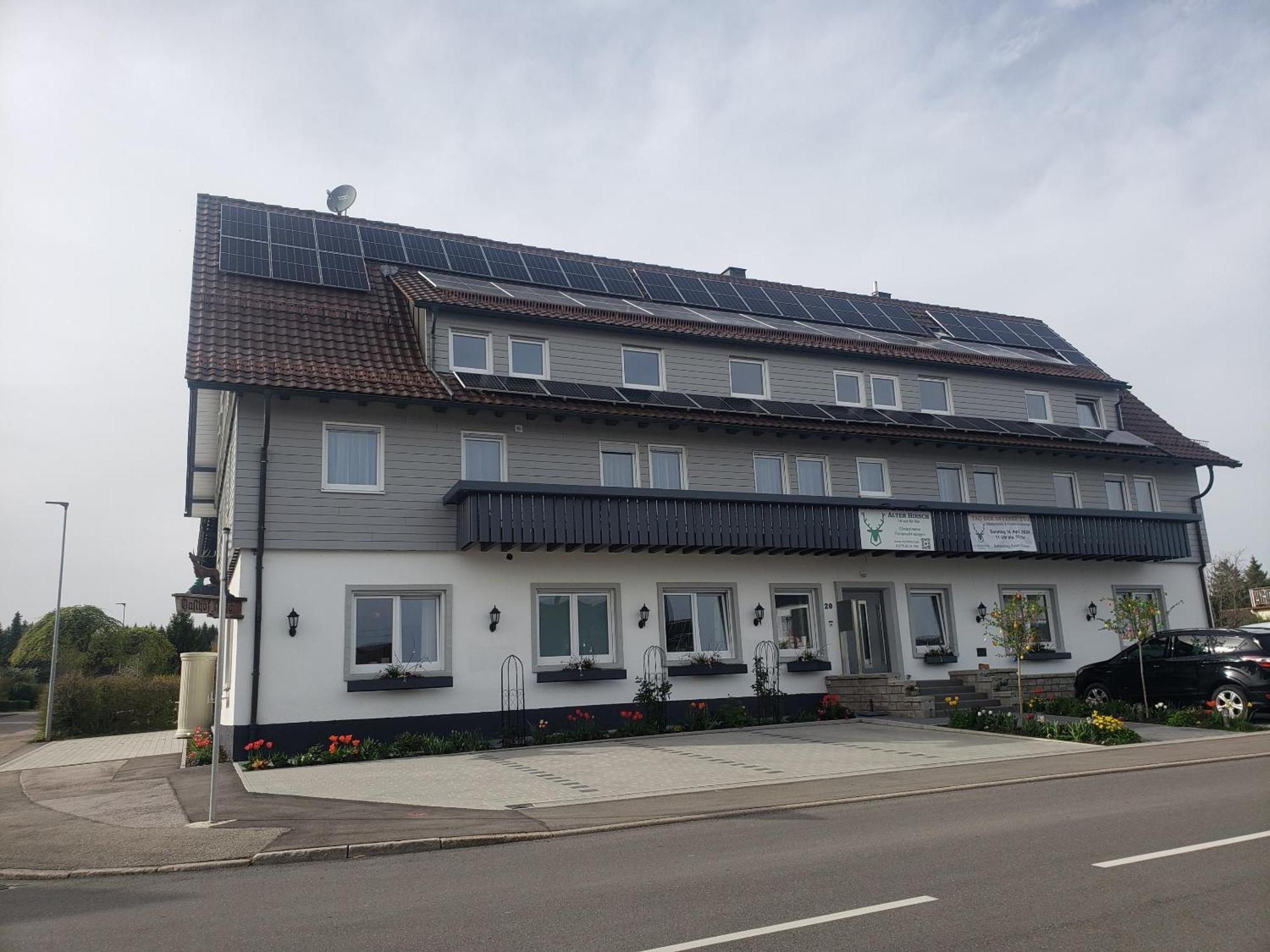 Hotel Alter Hirsch Pfalzgrafenweiler Exterior foto